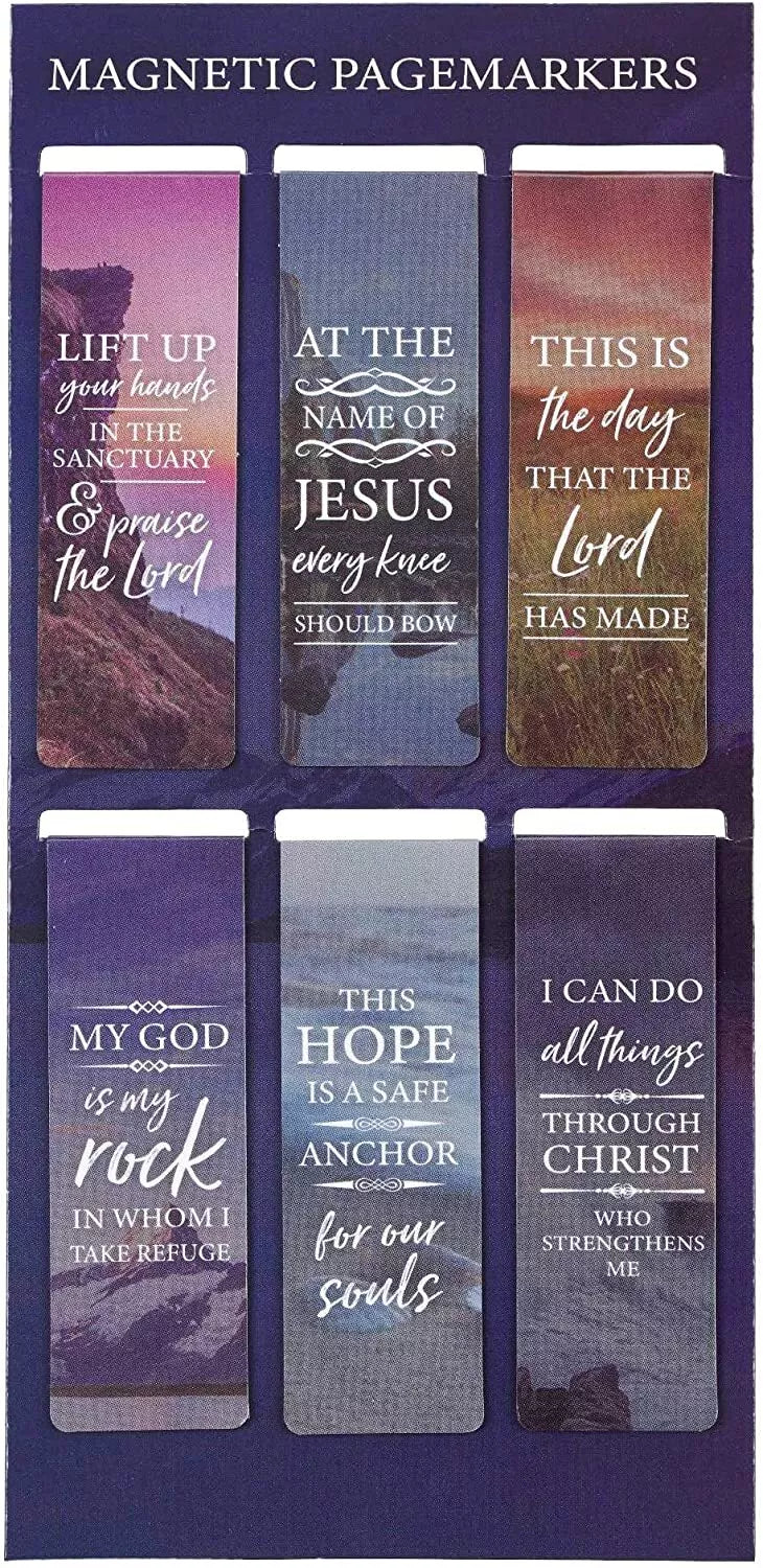 Lift Up Your Hands Magnetic Bookmark Set - Psalm 134:2