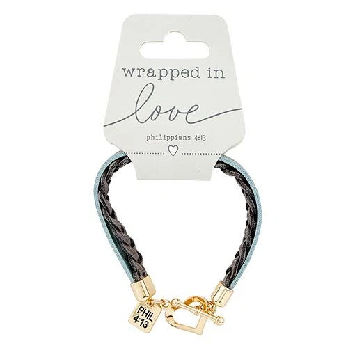 Wrapped In Love - Philippians 4:13 Bracelets