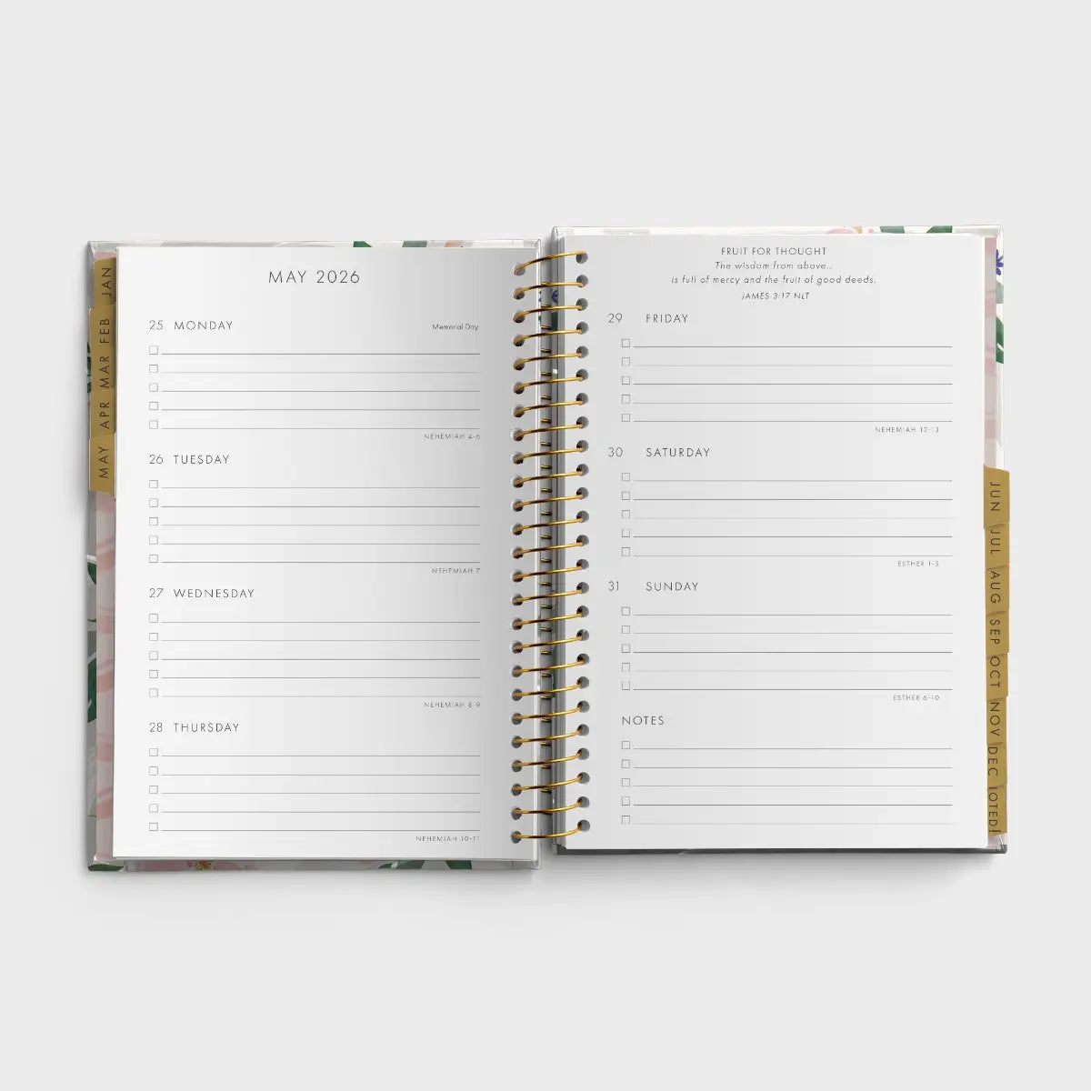 Studio 71 - Grow in Grace - 2026 12-Month Inspirational Planner