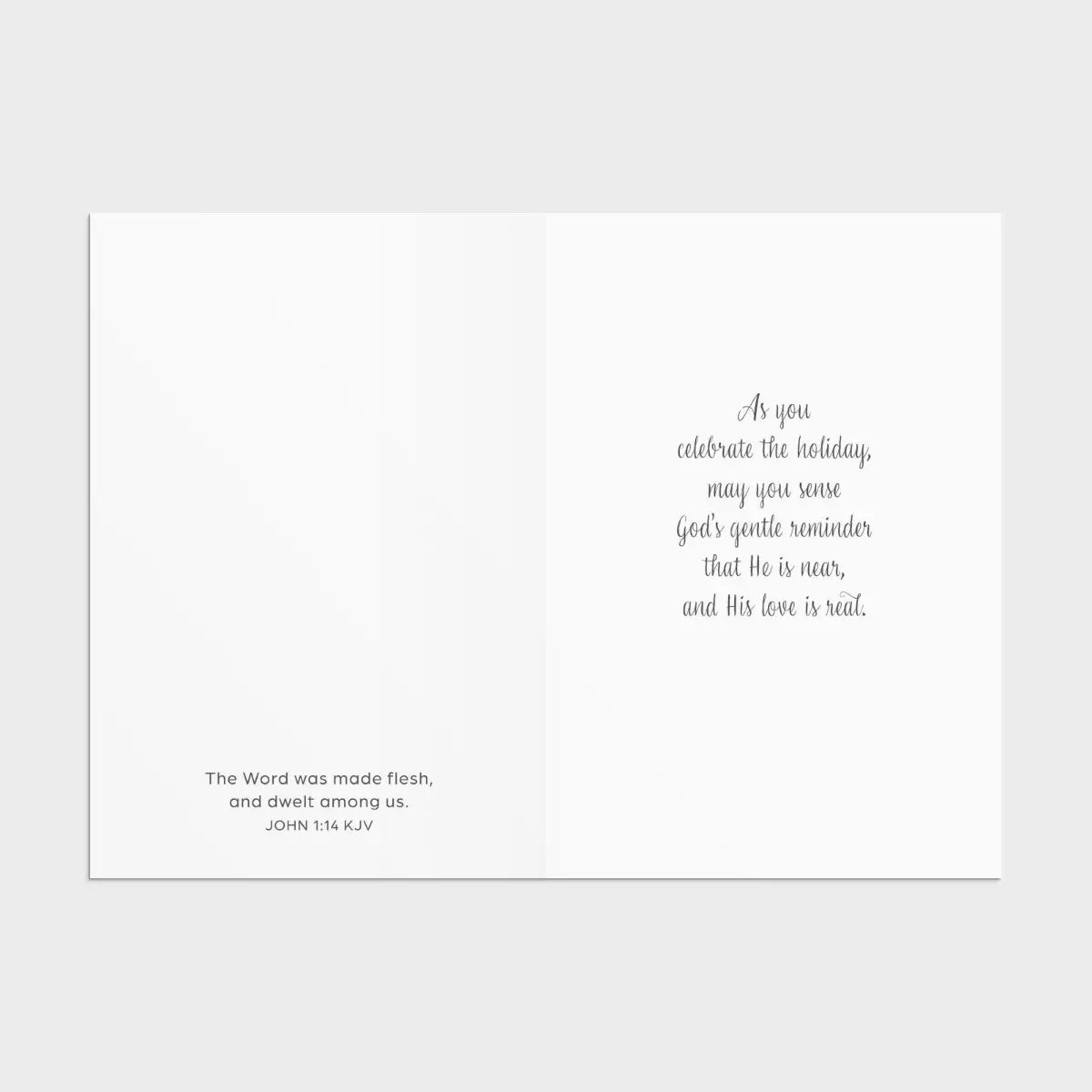 God's Peace This Christmas - 18 Christmas Boxed Cards and Envelopes, KJV