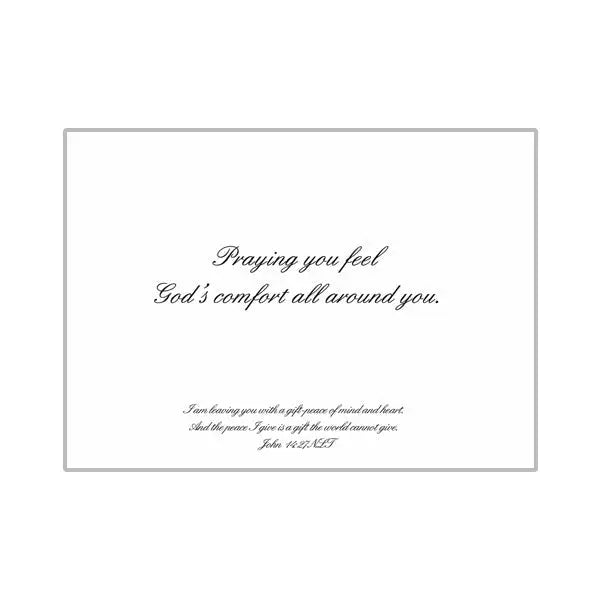 Daisies with Butterflies - Faith Encouragement Card- SVC6337