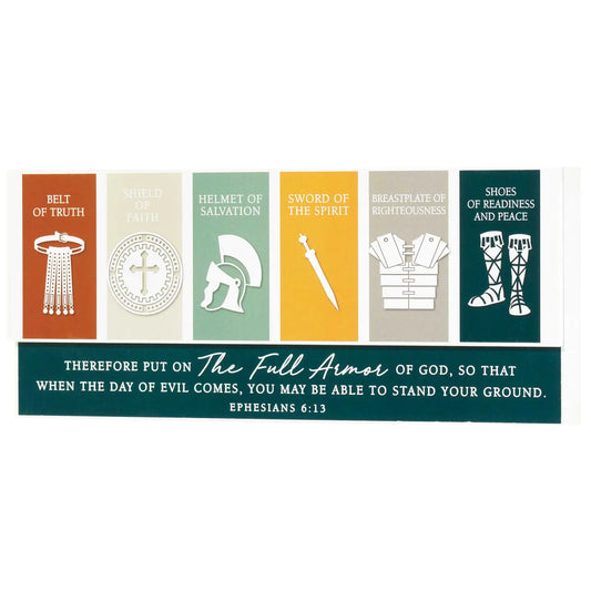 Armor of God Stacked Wall Plaque