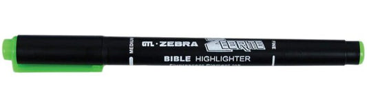 Zebrite Double Ended Highlighter – Green