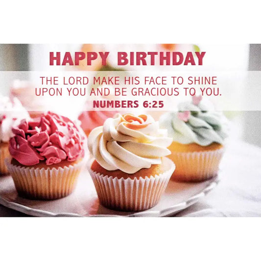 Itty Bitty Card Happy Birthday God Bless