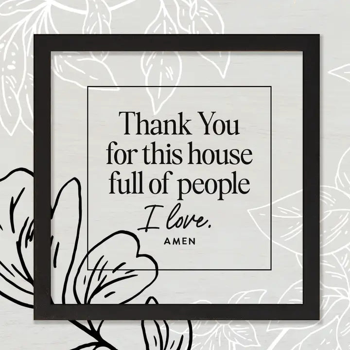 Thank You For the House - Layered Grace - 6X6