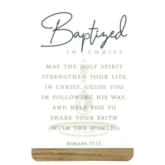 Baptized in Christ Pocketcard