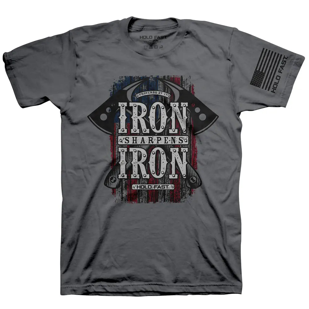 Hold Fast Adult Tee - Iron Axes