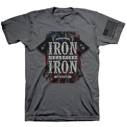 Hold Fast Adult Tee - Iron Axes