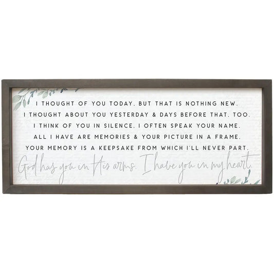 I Thought of You - Farmhouse Frames