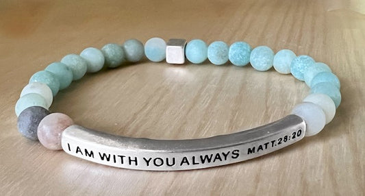 I Am With You Always Bracelet