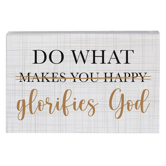 Small Talk Rectangle-Do What Glorifies God (5.25″ x 3.5″)