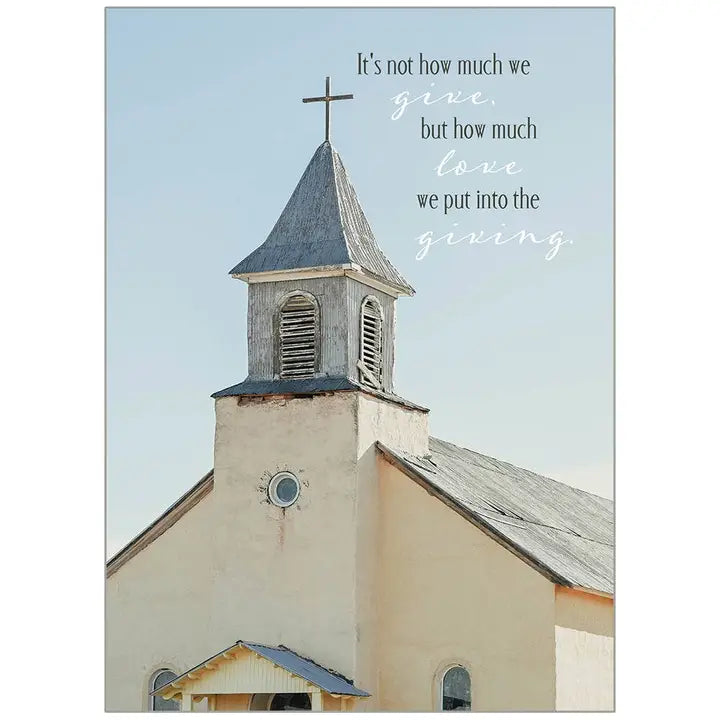 Church Steeple  - Faith Ministry Card- SCD103516
