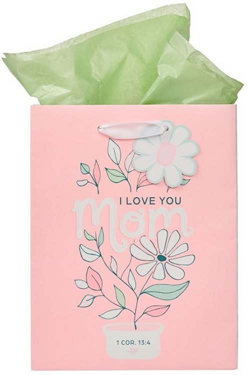 Gift Bag MD I Love You Mom 1 Cor. 13:4