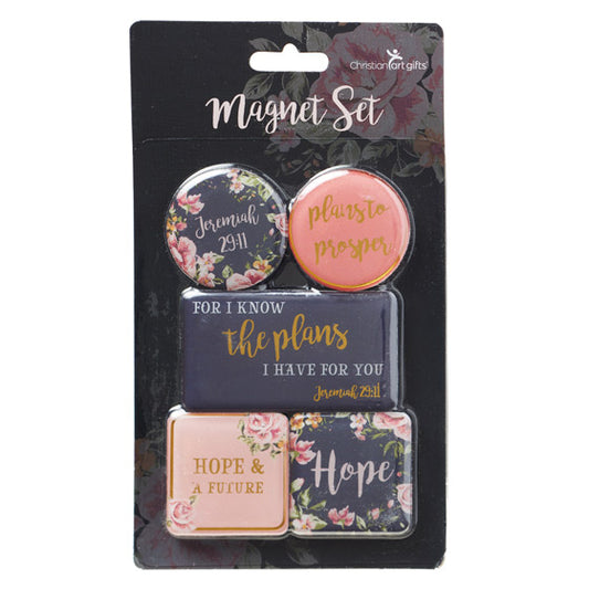 I Know The Plans Magnet Set – Jeremiah 29:11
