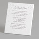 WALL PLAQUE-A BLESSED HOME (6")