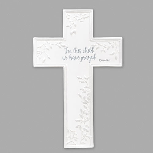 For This Child Wall Cross, 7.75" H