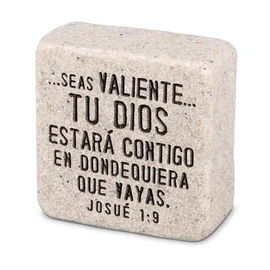 Fortaleza (Strength) Scripture Stone