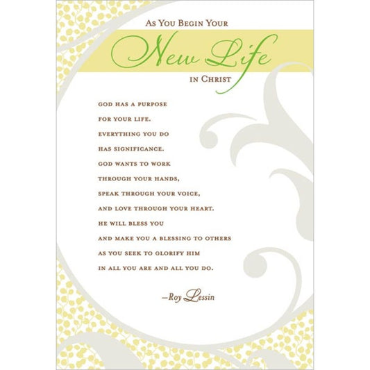 New Believer Card-DJH945