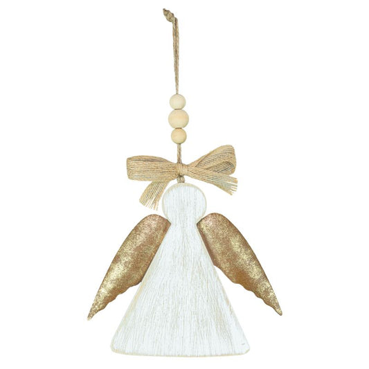 Bronze Wing Weathered Angel Hanger