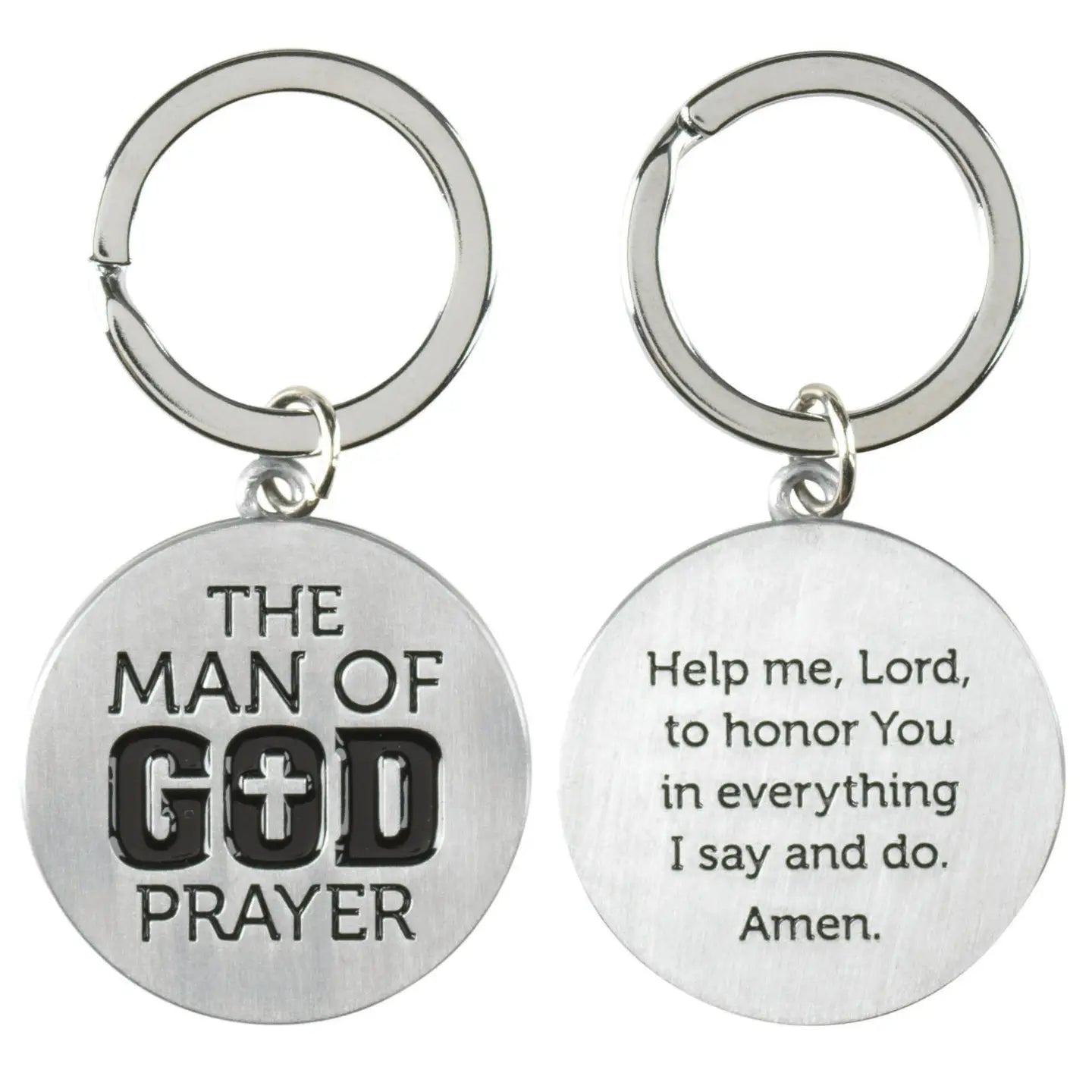 Keyring Man of God Zinc Al