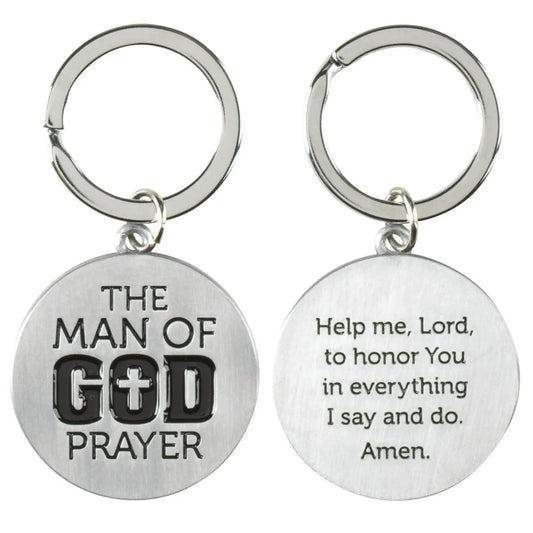Keyring Man of God Zinc Al