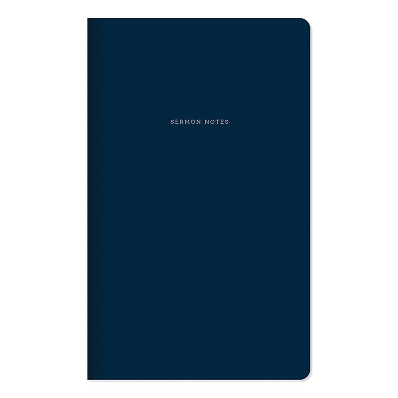 Bible Study & Sermon Notes Series Journal, Blue 2-Pack