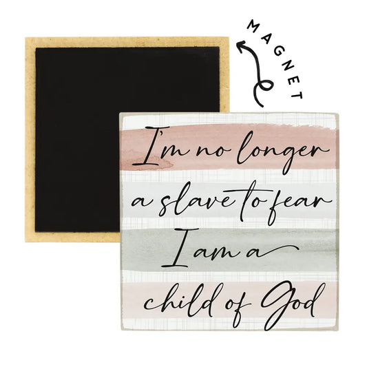 No Longer A Slave - Square Magnets