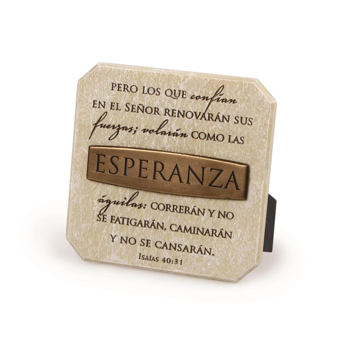 Spanish Plq Bronze Title Bar Esperanza