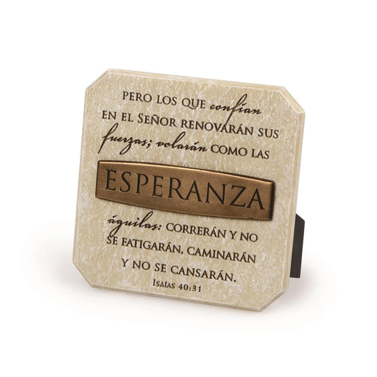 Spanish Plq Bronze Title Bar Esperanza
