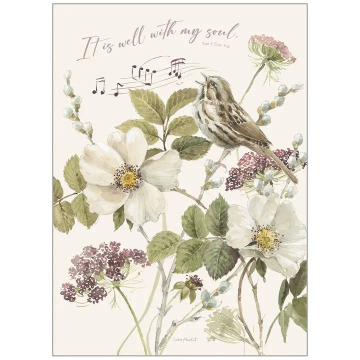 Musical Songbirds - Faith Birthday Card- SCD104240