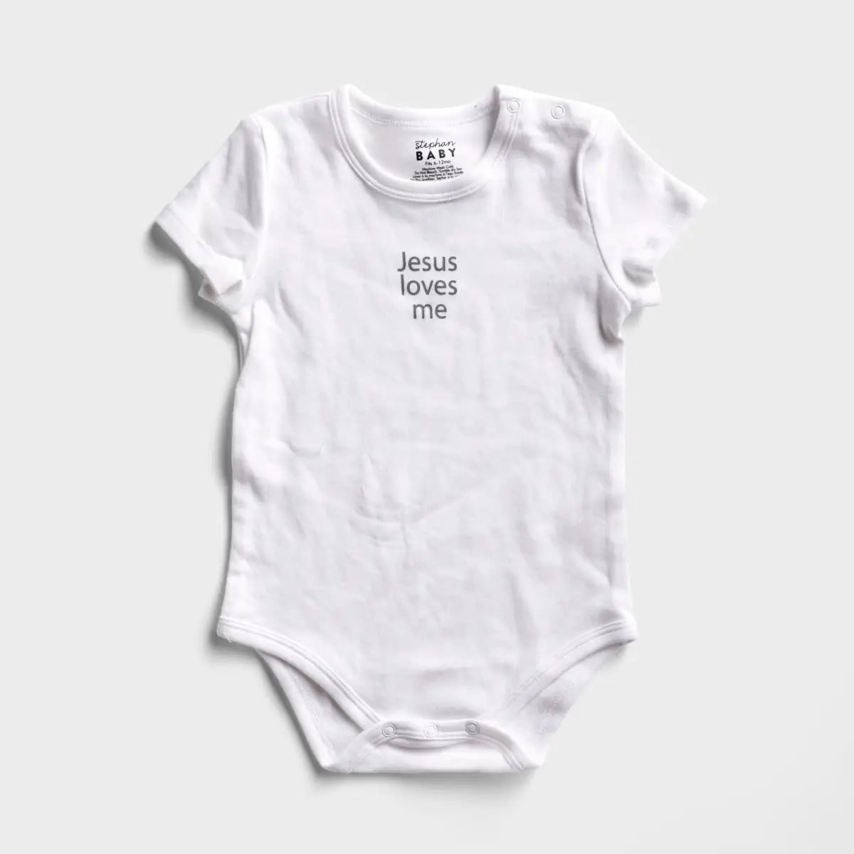 Snapshirt - Jesus Loves Me, 6-12M