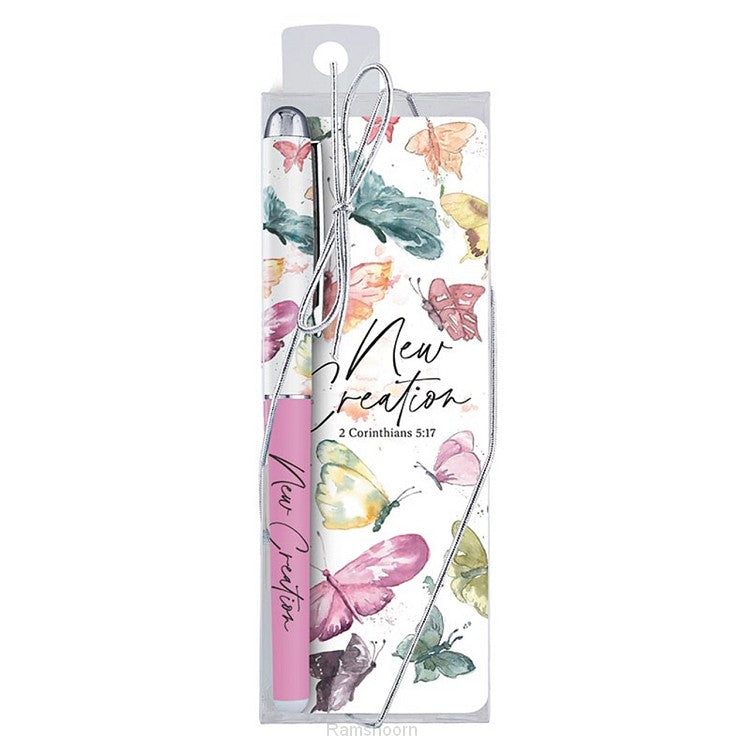 New Creation Gift Pen with Bookmark