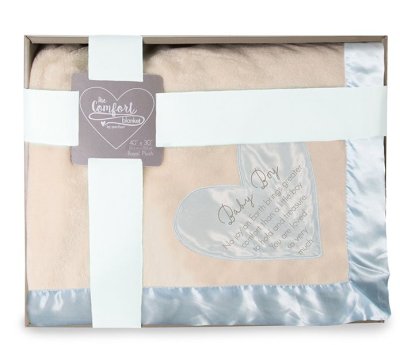 Baby Boy, You are Loved so Very Much, Plush Blanket, Blue