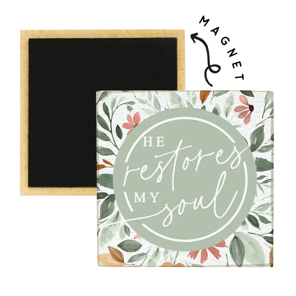 Restores Soul Leaves - Square Magnets