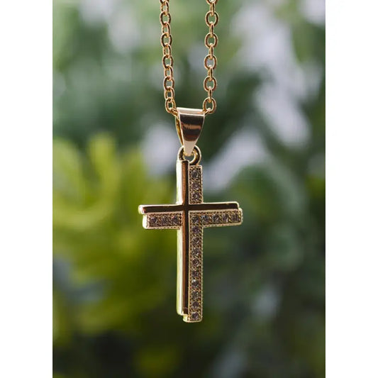 Cross Gold Necklace