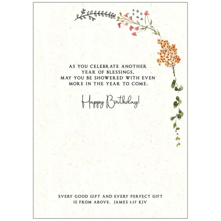 Count It All Joy - Faith Birthday Card- SSC103413