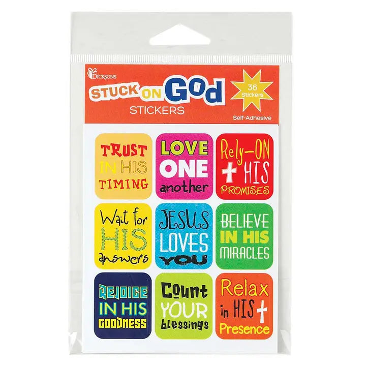 Sticker Inspirational Sayings, 36 Pcs
