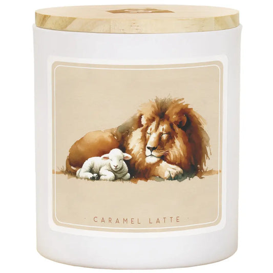 Lion Lamb Art - Caramel Latte - Candles