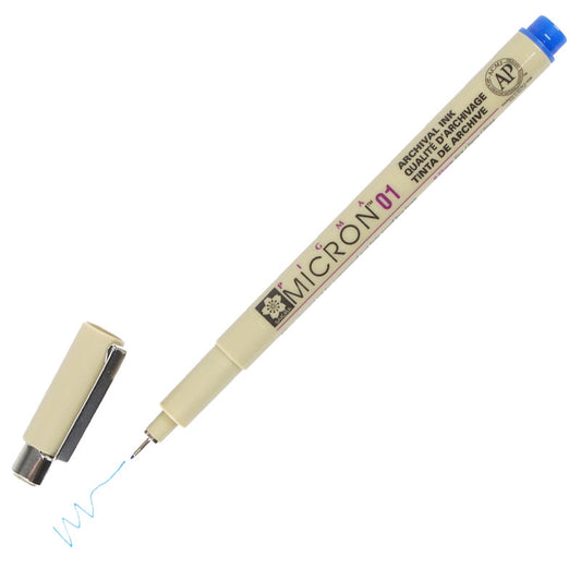 Pigma Micron Pen .25mm: Blue