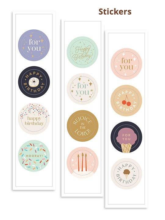 Taste & See Birthday Card, Set of 12