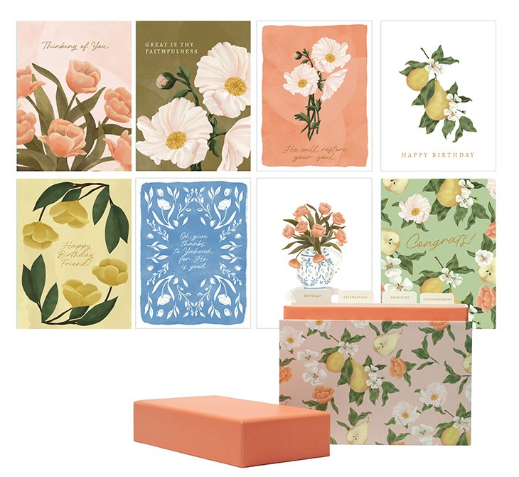 Bountiful Blessings Assorted Card, Set of 20