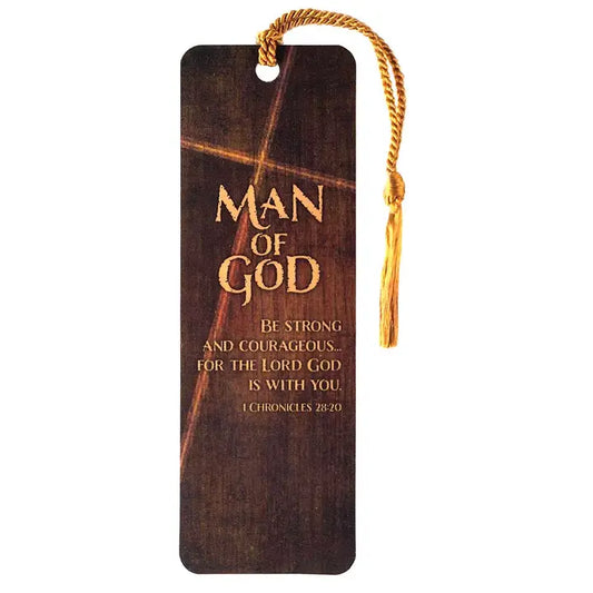Tassel Bookmark Man of God