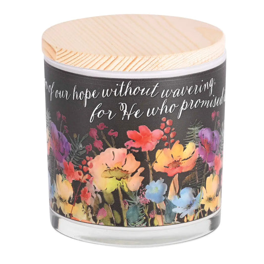 Soy Candle Let Us Hold Fast 13 oz
