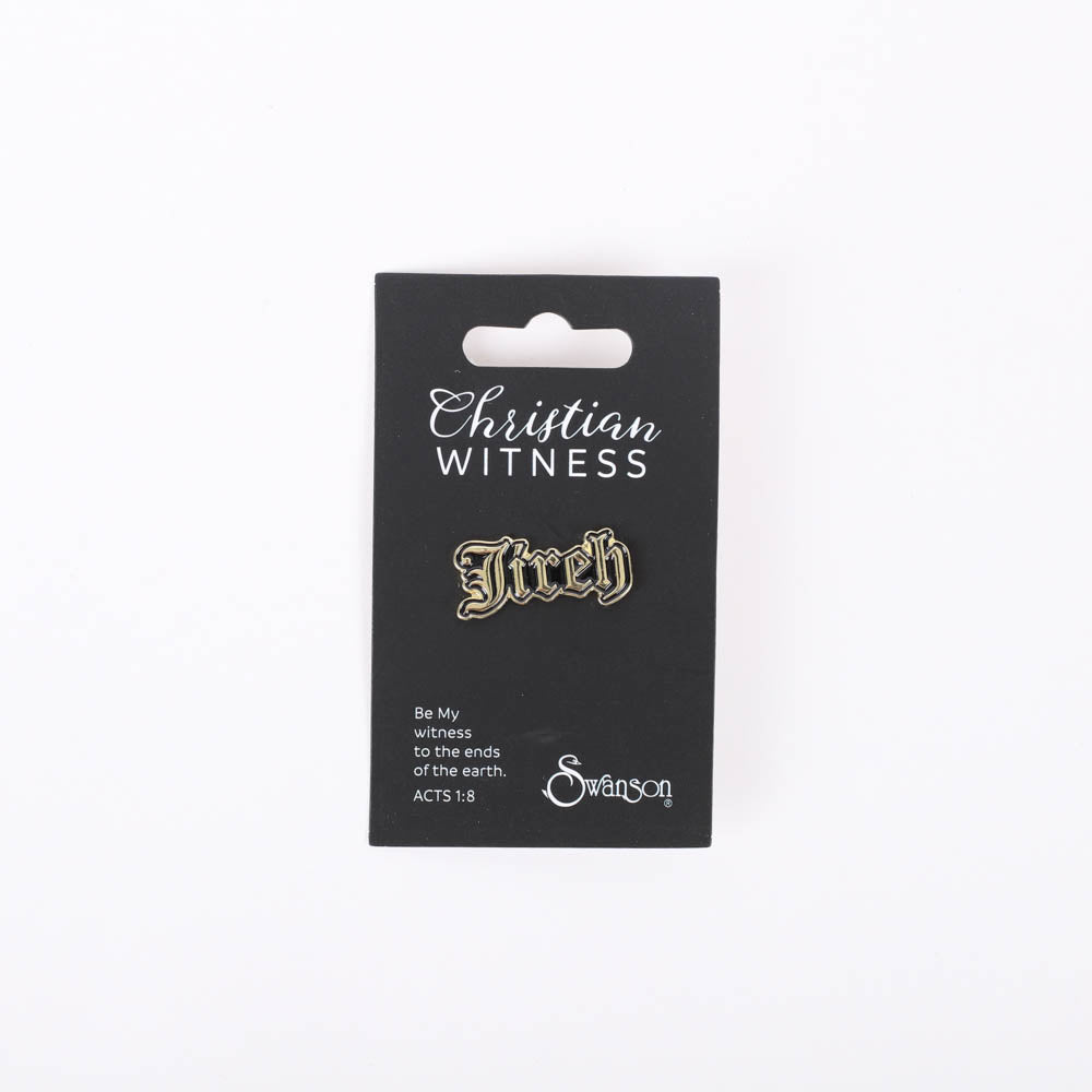 Jireh Lapel Pin, Gold