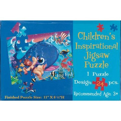 Jonah & the Big Fish Puzzle, 24 Pieces