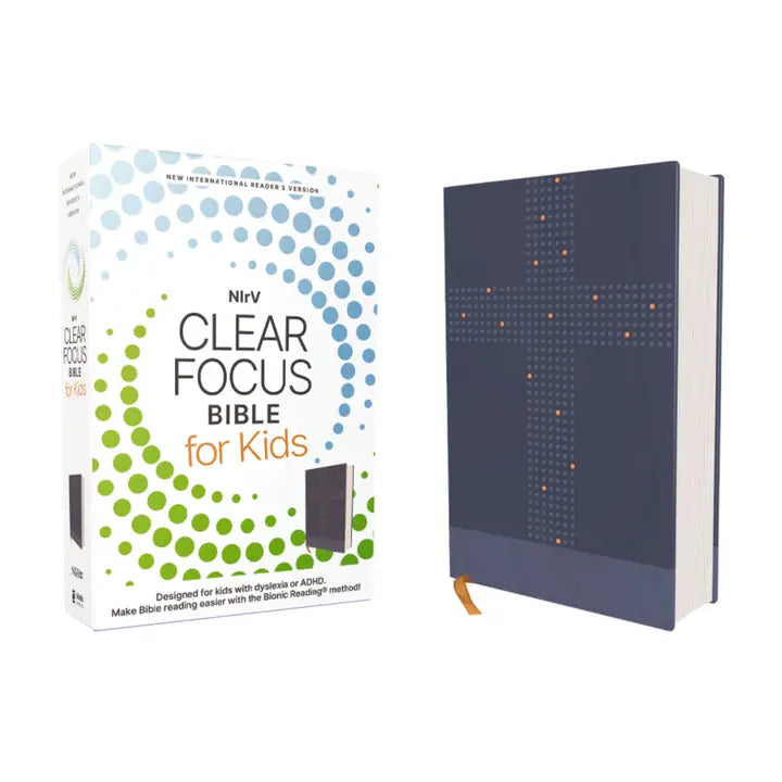 Nirv, Clear Focus Bible For Kids, Leathersoft