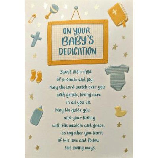 Card Baby Dedication-92299