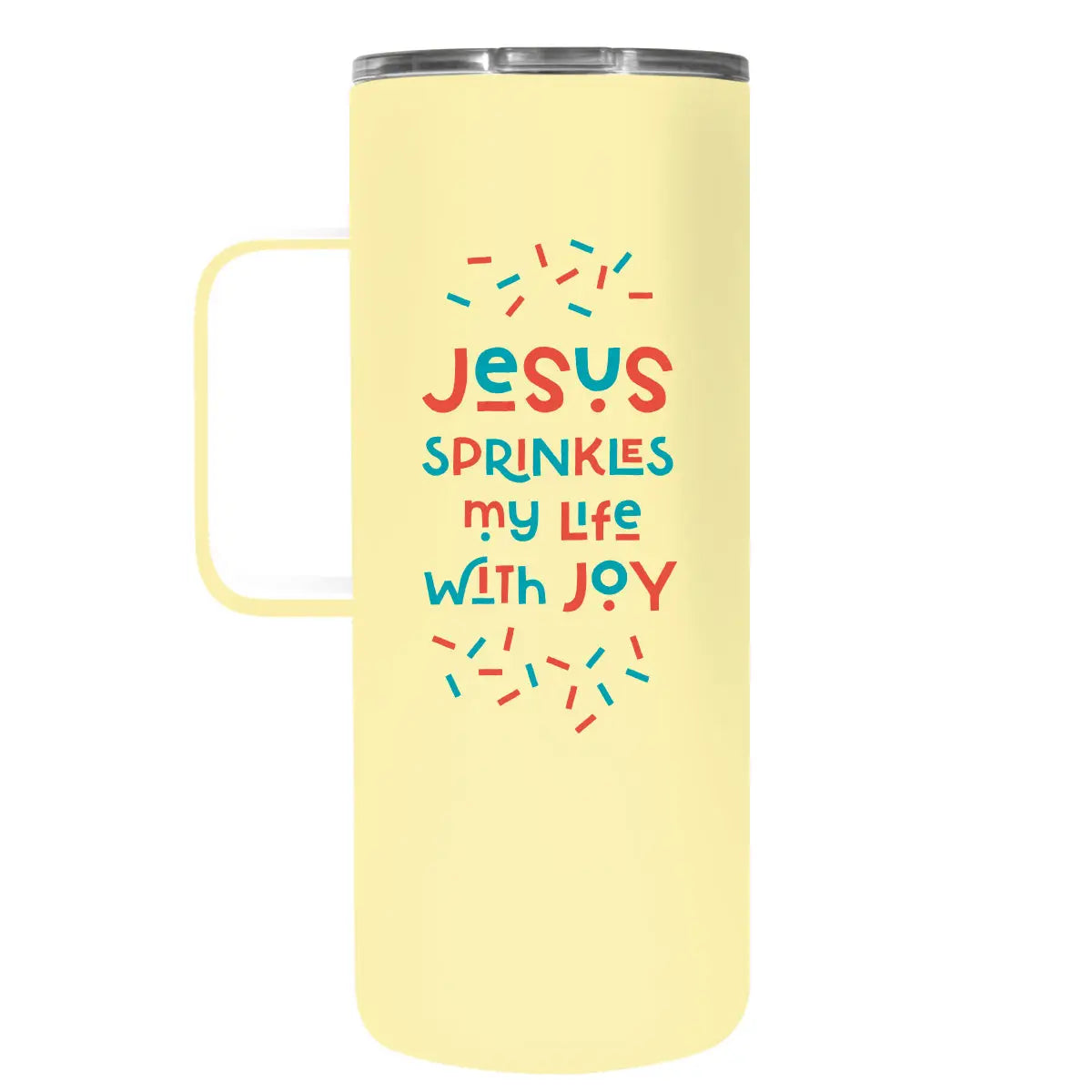 Kerusso 22 oz Stainless Steel Mug Jesus Sprinkles