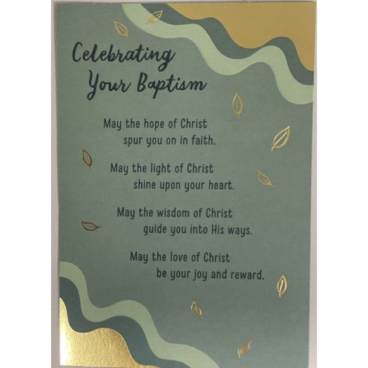 Card Baptism Adult-U2592