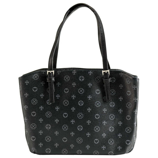 Bible Cover Black Heart Wedge L